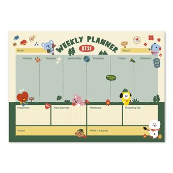 Bloc Plannificateur A3 BT21