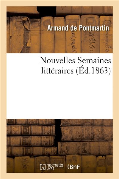 Nouvelles Semaines littéraires