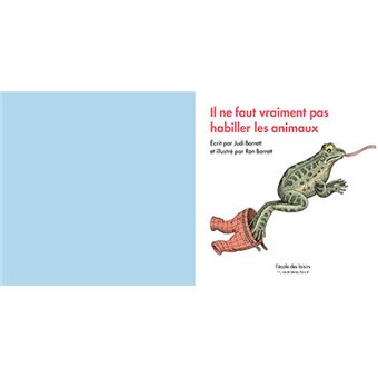 Il ne faut vraiment pas habiller les animaux