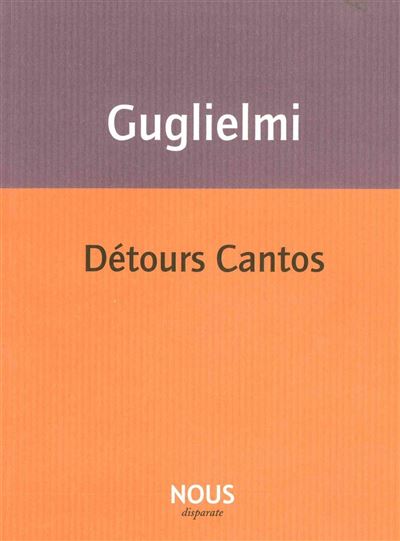 Détours Cantos - Joseph Julien Guglielmi - broché