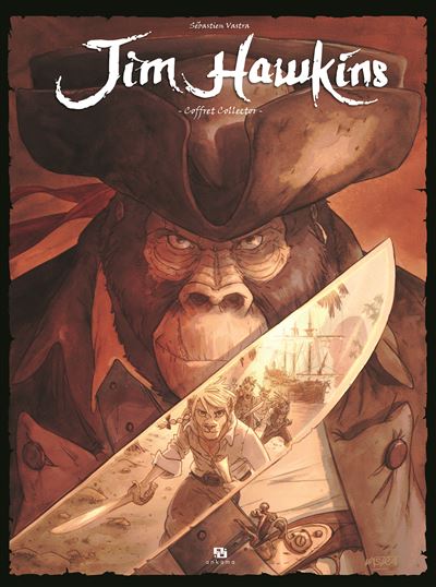 Coffret Jim Hawkins, tome 3 (+ fac-similé) - Sébastien Vastra - (donnée non spécifiée)