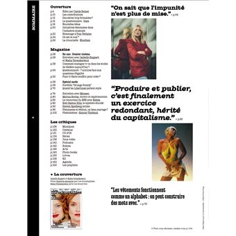 Les Inrockuptibles N°18 : Les actrices se rebiffent - mars 2023