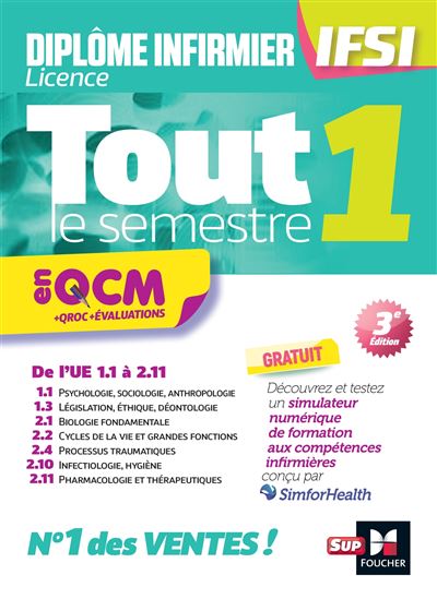 IFSI Tout le semestre 1 en QCM et QROC
