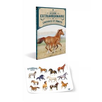 Le Livre extraordinaire des chevaux / Nouvelle édition (+ stickers)
