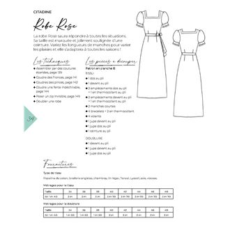 Ma garde-robe bohème chic. 11 modèles à coudre pour une allure rétro et poétique