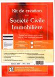 Kit de creation pour societe civile immobiliere.toutes les pieces pour creer une