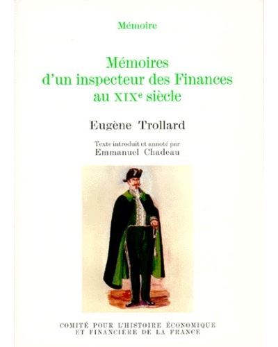 Mémoires d'un inspecteur des finances au xixe siècle