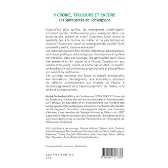 Y croire toujours et encore