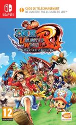 One Piece Unlimited World Red Deluxe Edition Code in a Box Nintendo Switch