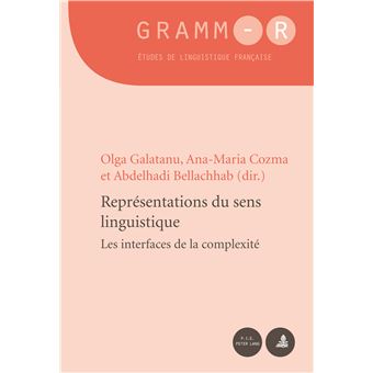 Représentations du sens linguistique