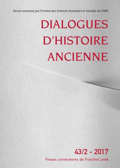 Dialogues d'histoire ancienne,43-2