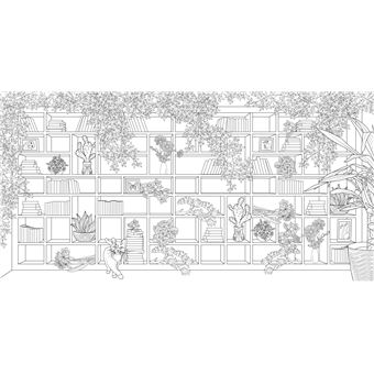 Jungle urbaine - Dessins à colorier