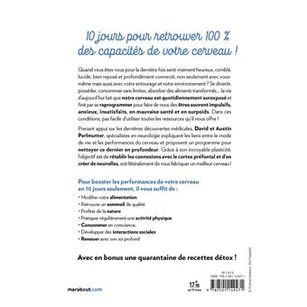 10 jours pour détoxifier votre cerveau