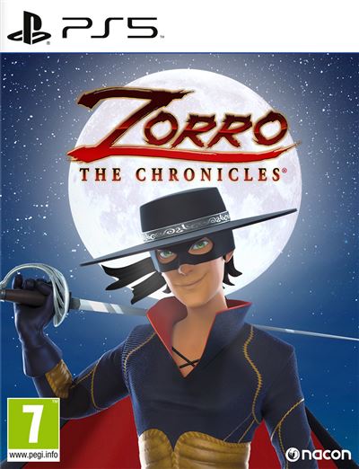 Pochette avant du jeu Zorro the Chronicles PS5