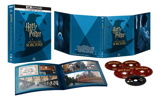 Harry Potter à l'école des sorciers en Blu Ray : Harry Potter L'intégrale  des 8 films Edition spéciale Fnac Blu-ray - AlloCiné