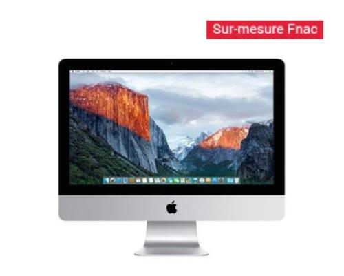Apple iMac 21.5" Retina 4K 1 To Fusion Drive 16 Go Ram Intel Core i5 Quadricœur À 3.1 Ghz Sur-Mesure Fin 2015