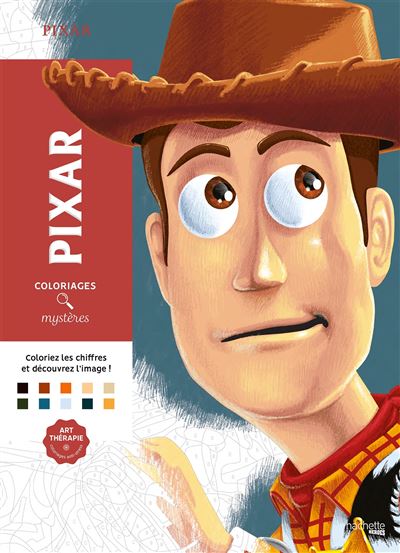 Coloriages mystères Pixar