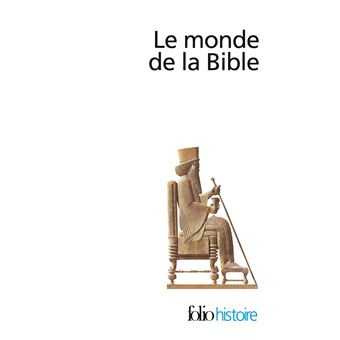 Le Monde De La Bible Poche Collectif Achat Livre Fnac