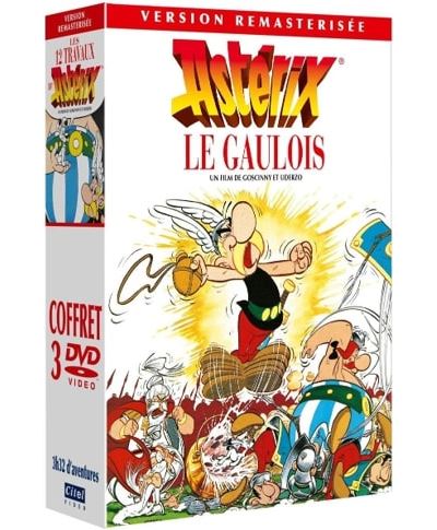 Coffret Astérix Les 3 premiers films animés DVD