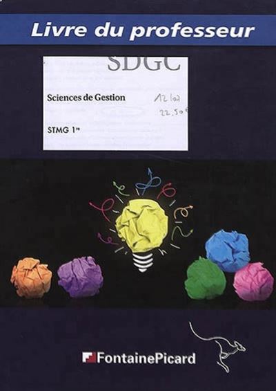 Sciences de gestion, 1ère STMG