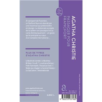 Passager pour Francfort (Nouvelle traduction révisée)