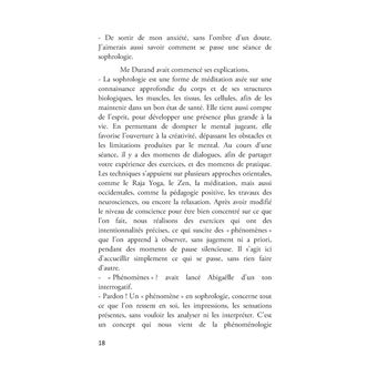 De l'angoisse à l'harmonie