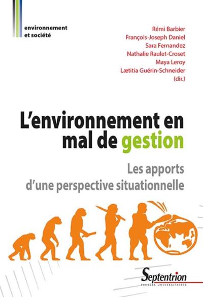 L'environnement en mal de gestion - Rémi Barbier - broché