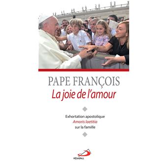 Joie De L Amour La Exhortation Amoris Laetitia Exhortation Apostolique Amoris Laetitia Sur La Famille Broche Pape Francois Achat Livre Fnac