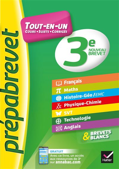 Prépabrevet Toute la 3ème