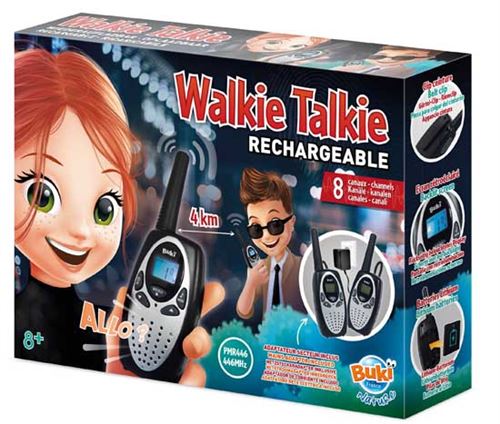 Talkie Walkie Enfants KITEKOY 3 pcs Radio à 2 Voies avec 22 Canaux - Talkie  Walkie - à la Fnac