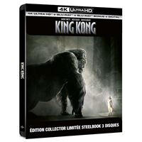 King Kong Steelbook Edition Collector Limitée Blu-ray 4K Ultra HD