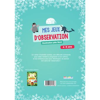 Mes jeux d'observation - Destination pôle Nord