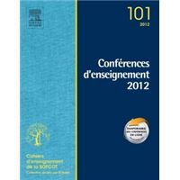 Conférences d'enseignement 2012, Volume 101
