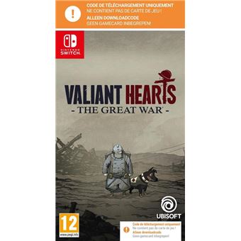 VALIANT HEARTS THE GREAT WAR REMASTER CODE IN A BOX SWITCH