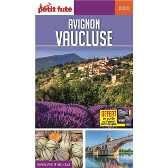 Avignon - vaucluse luberon - ventoux 2020 petit fute+offre num