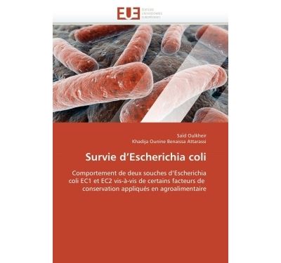 Survie d escherichia coli