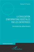 La divulgation d'informations sociétales par les entreprises