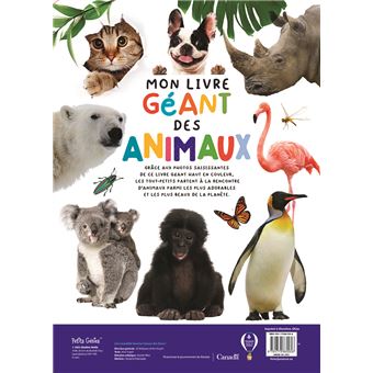 Mon livre géant des animaux