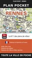 Rennes plan pocket