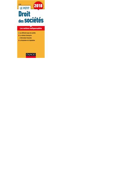 Le petit droit des societes