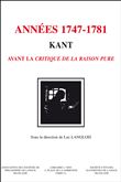 Kant - Les années 1747-1781