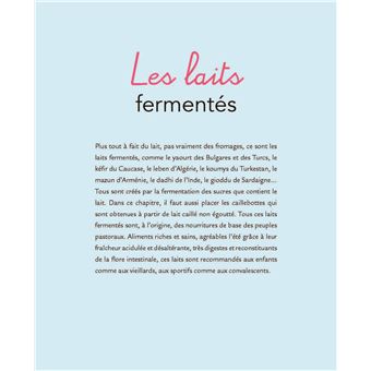 Yaourts et fromages maison