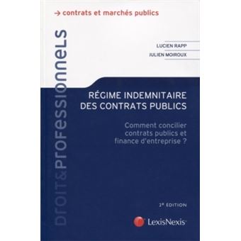 Regime indemnitaire des contrats publics