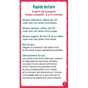 Les Incollables - Mes super jeux - Lecture