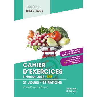 Cahier d’exercices, BTS diététique