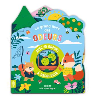 Le grand livre des odeurs - balade à la campagne