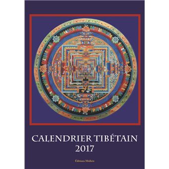 Calendrier Tibetain 2017 - 