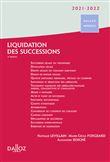 Liquidation des successions 2021/22