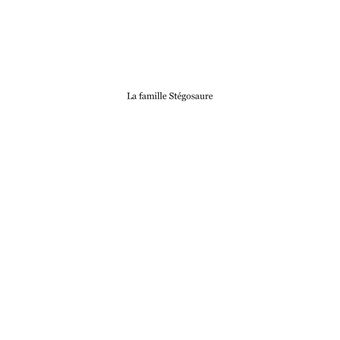 La famille Stégosaure