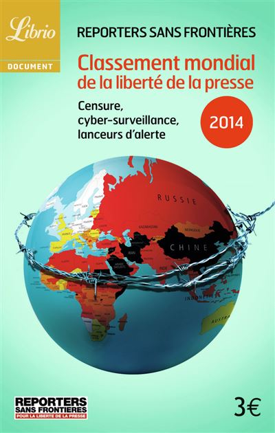Classement mondial de la liberté de la presse 2014